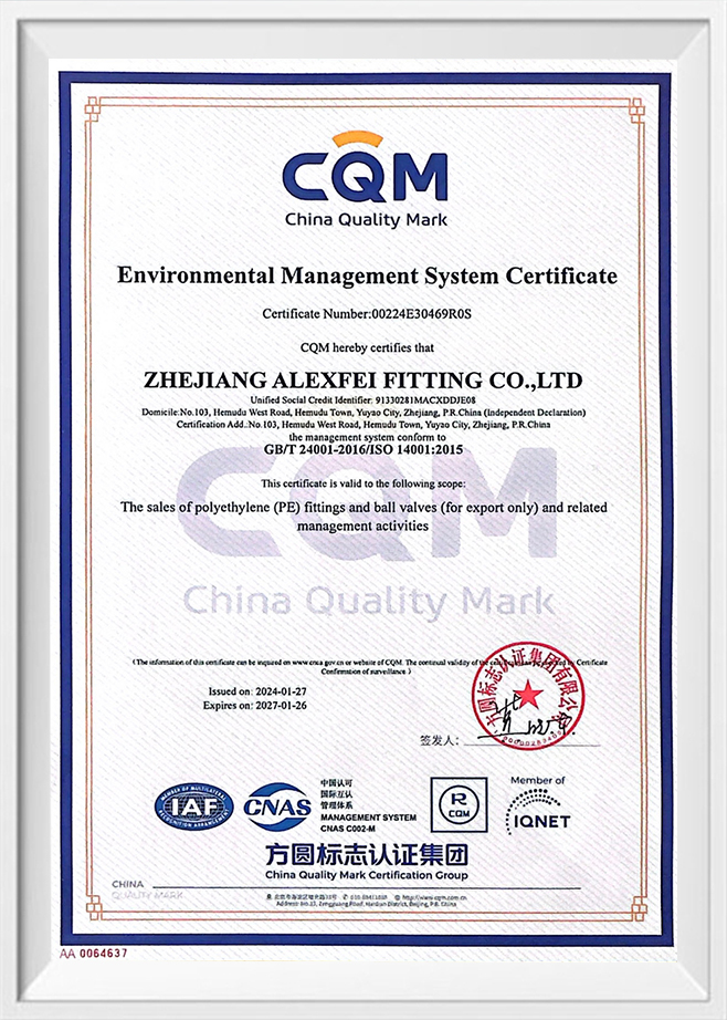 ISO 14001: 2015 Environmental Management System