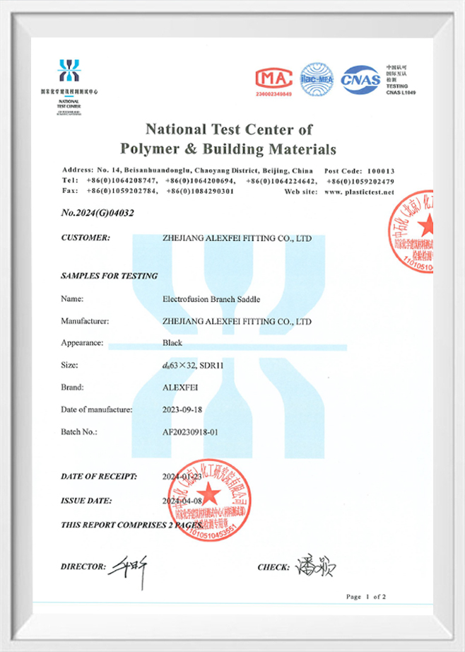 National Test Center of Polymer & Building Materials